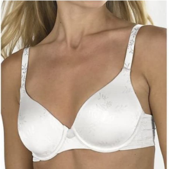 3-Way Convertible Bra White Jacquard - Picture 1 of 8